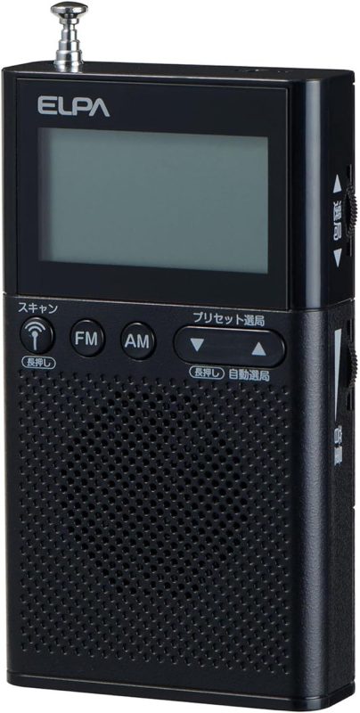 エルパ(ELPA) AM/FM液晶コンパクトラジオ ER-P62FL 2023