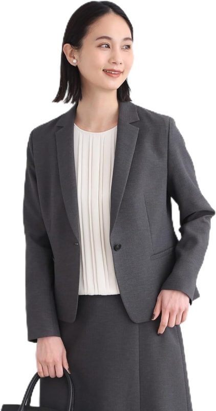 インディヴィ(INDIVI) テーラードカラージャケット