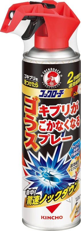 大日本除虫菊 KINCHOコックローチ ゴキブリがうごかなくなるスプレー