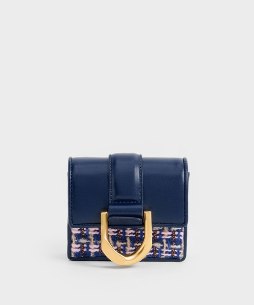 チャールズ&キース(CHARLES&KEITH) ガビーヌ チェーンリンクカードホルダー