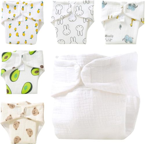 ココネットコ(coconetco) 布おむつ 6枚組 12層ガーゼ 綿100%