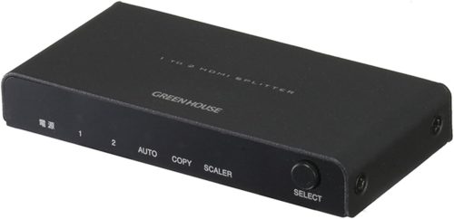 グリーンハウス(GREEN HOUSE) HDMIスプリッター GH-HSPJ2-BK 2024