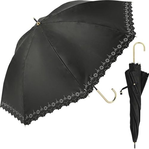 エイ エス エス エイ(a.s.s.a) 日傘 完全遮光 UVカット 長傘 FL089