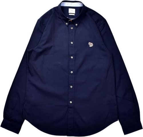 ポールスミス(Paul Smith) LS テーラード ボタンダウンシャツ ゼブラ