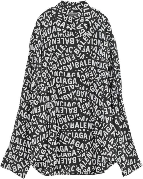 バレンシアガ(BALENCIAGA) LOGO STRIPS MINIMAL SHIRT