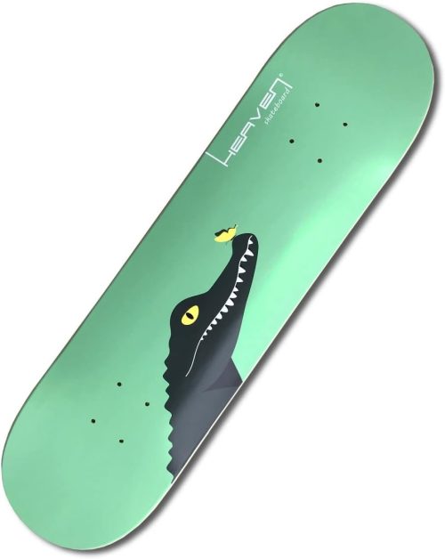 ヘブンスケートボード(HEAVEN SKATEBOARD) DESIGN DECK クロコダイル 31.5×8