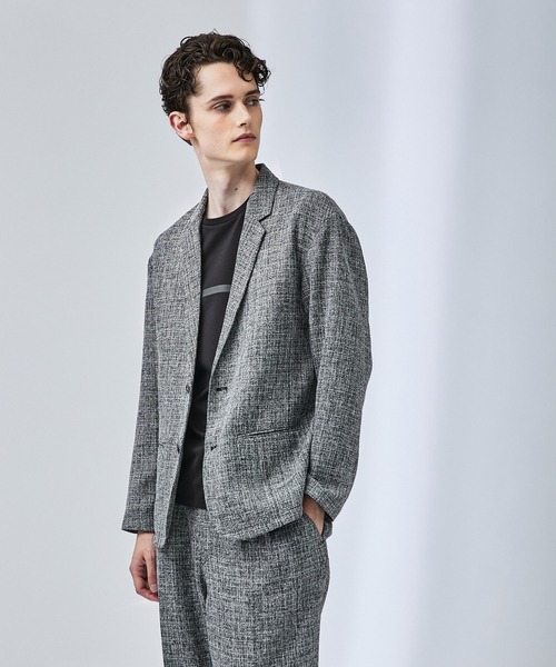 アバハウス(ABAHOUSE) サマーツイード ジャケット