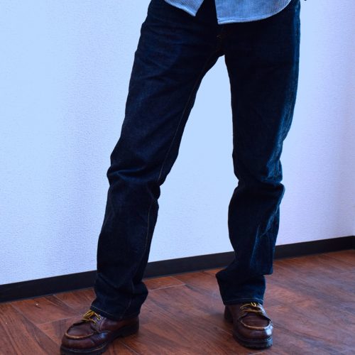 伊の蔵・レザー 伊の蔵ジーンズ ストレート