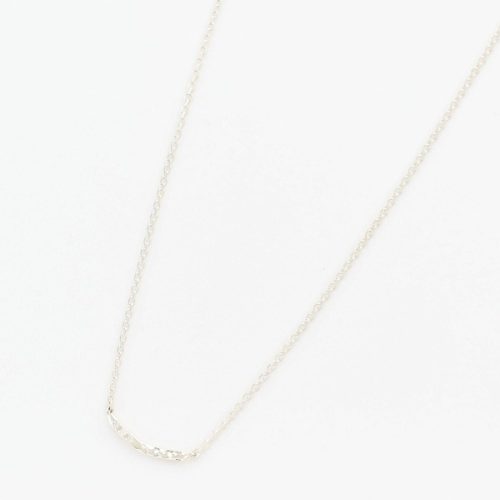 アガット(agete) シルバーダイヤモンドネックレス