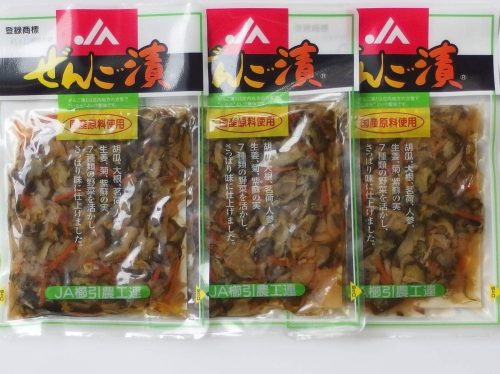 櫛引農工連 ぜんご漬け