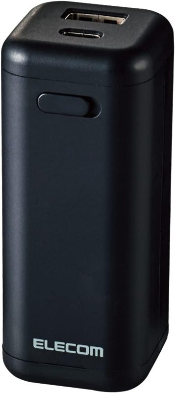 エレコム(ELECOM) 乾電池式モバイルバッテリー C×1+A×1/A-Cケーブル付属 DE-KD02 2021