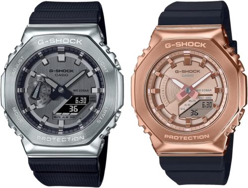 カシオ(CASIO) G-SHOCK ペアウォッチ GM-2100-1AJF GM-S2100PG-1A4JF