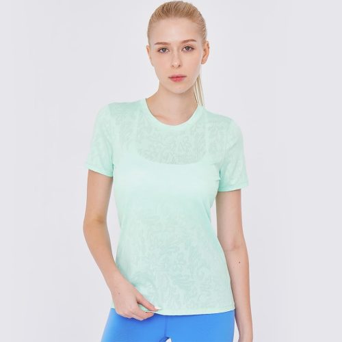 イージーヨガ(easyoga) シアーTシャツ ハニーデューメロン