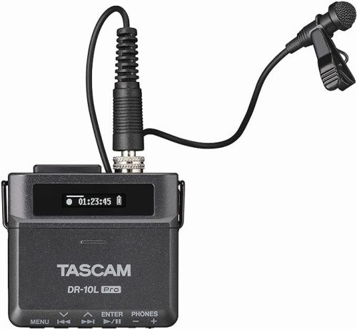 タスカム(TASCAM) 32ビットフロート対応ピンマイク付き小型オーディオレコーダー DR-10L Pro 2023