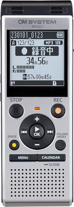 オーエムシステム(OM SYSTEM) ICレコーダー WS-882 2023