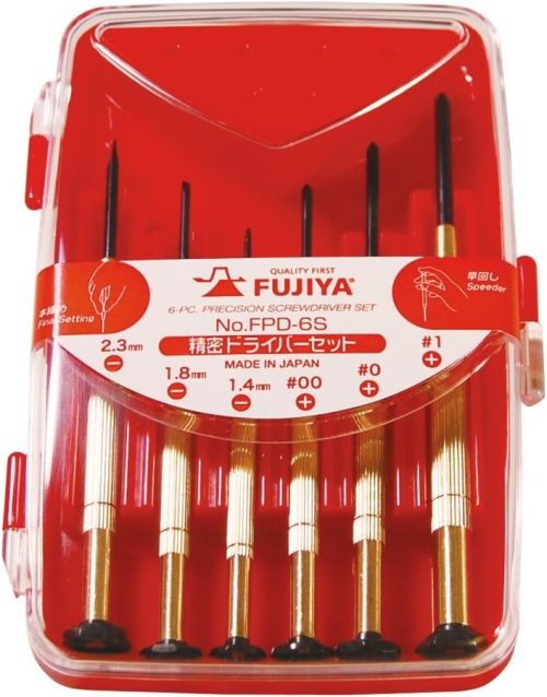 フジ矢(Fujiya) 精密ドライバーセット6本組 FPD-6S