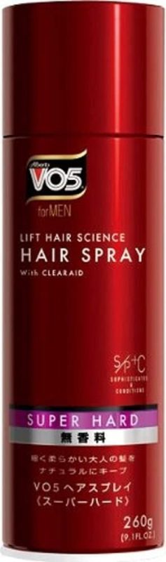 サンスター(SUNSTAR) VO5 for MEN ヘアスプレイ スーパーハード 無香料