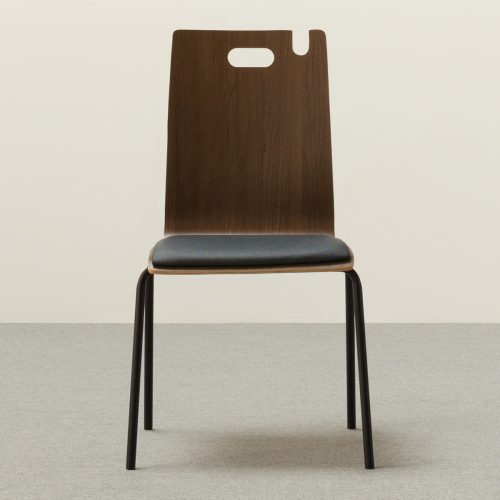 ニトリ(NITORI) スチール脚チェア NアビスCIBK GTB DBR 3508397