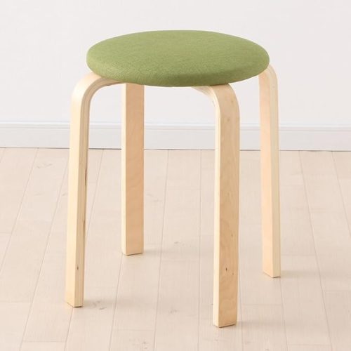 アイリスオーヤマ(IRIS OHYAMA) 木製スツール ファブリック SL-02F