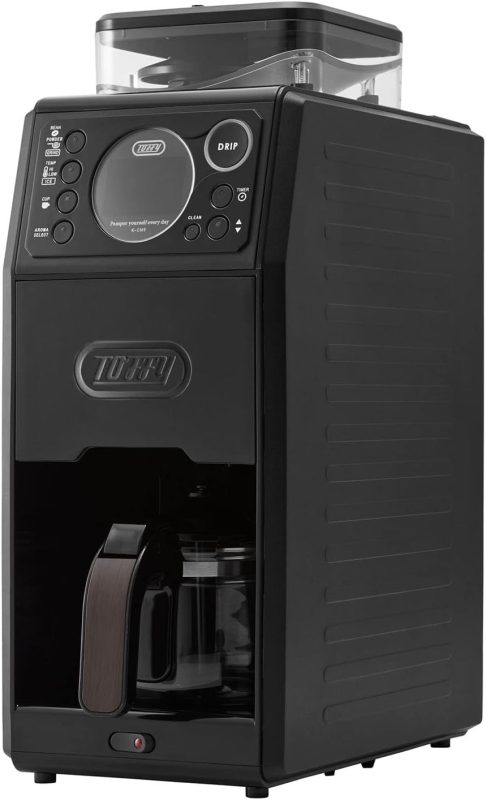 トフィー(Toffy) 全自動ミル付カスタムドリップコーヒーメーカー K-CM9 2021