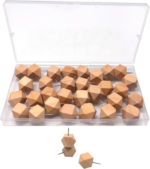 ハッピースプリング(Happy Spring) マップピン 木製ひし形