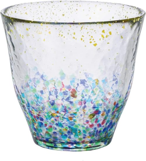 アデリア(ADERIA) 津軽びいどろ MATSURI まつり金彩ロックグラス