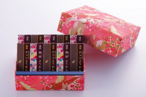 浅草むぎとろ やまいも入りチョコようかん・珈琲ようかん