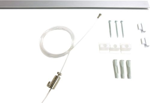 ラーソン・ジュール(LARSON JUHL) クリックレール 白マット+ツイスト式ペルロン フルセット 07494