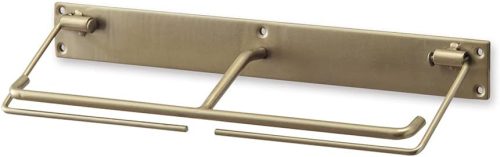 ポッシュリビング(POSH LIVING)トイレットペーパーホルダー ダブル アンティークゴールド 63949