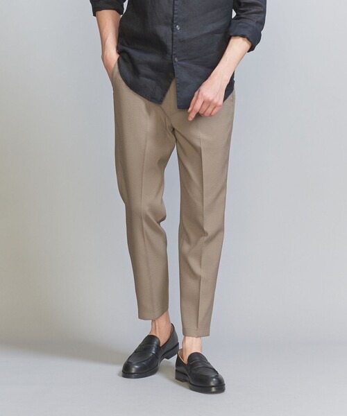 ビューティアンドユース ユナイテッドアローズ(BEAUTY&YOUTH UNITED ARROWS) テック シアサッカー テーパード アンクルパンツ
