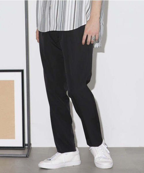 ナノユニバース(nano・universe) ライトウェイトストレッチスラックス