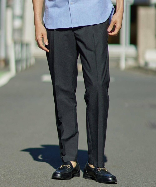 アーバンリサーチロッソメン(URBAN RESEARCH ROSSO MEN) ウォッシャブルシアサッカーイージーパンツ