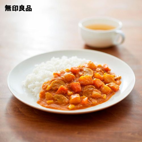 良品計画 無印良品 素材を生かした 辛くない 国産りんごと野菜のカレー