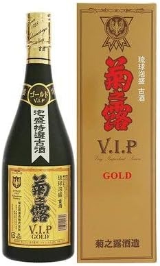 菊之露酒造 菊之露 古酒 V.I.P ゴールド