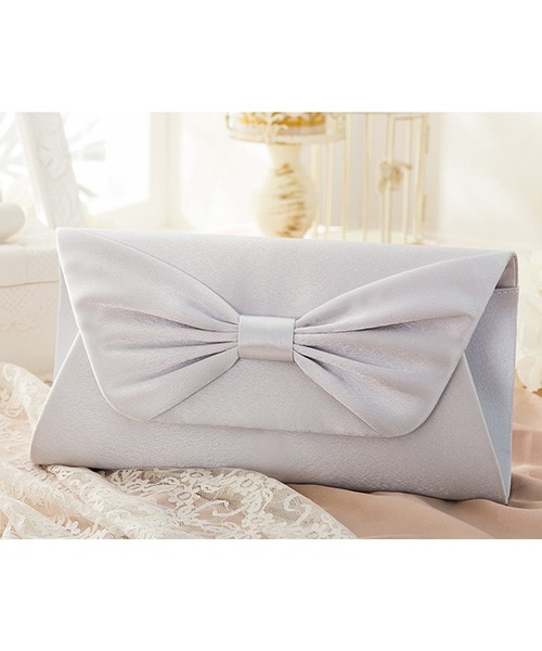 レティカ(Retica) 2wayフロントリボンデザインワンカラーシンプルバッグ