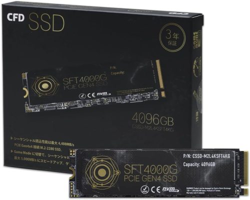 シーエフデー(CFD) SFT4000G シリーズ M.2-2280 CSSD-M2L4KSFT4KG 2024