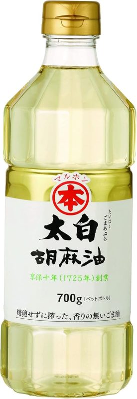 竹本油脂 太白胡麻油