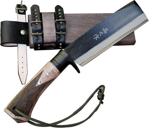 豊国鍛工場 曲がり焚き火鉈 magarit-001