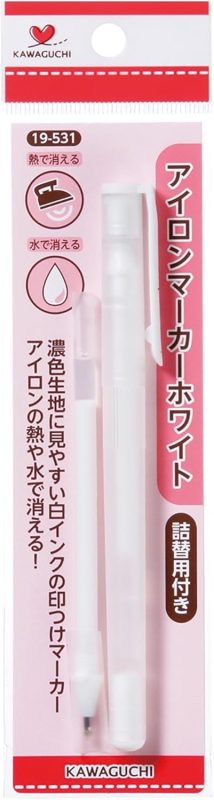 カワグチ(Kawaguchi) アイロンマーカー ホワイト 19-531
