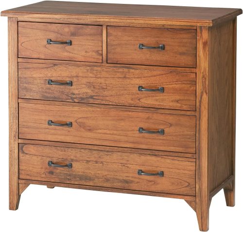 東谷(AZUMAYA) チェスト ティンバーシリーズ 天然木 4段 PM-307