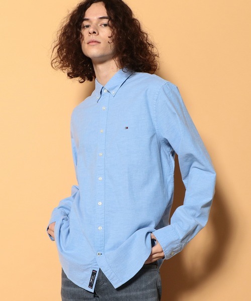 トミーヒルフィガー(TOMMY HILFIGER) ストレッチオックスフォードシャツ