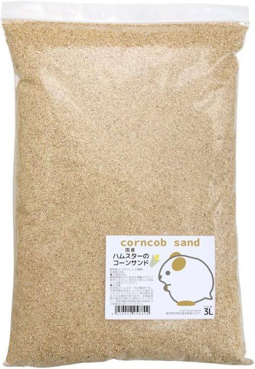 チャーム(charm) ハムスター トイレ 国産 ハムスターのコーンサンド 3L 225880