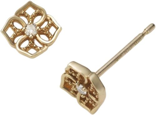 アガット(agete) K10ダイヤモンドピアス 10151112009