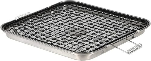 極匠 もち焼き網 フッ素コート ガス火専用