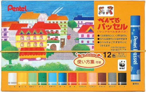 ぺんてる パッセル クリアラベルまきパス GHPAR-12