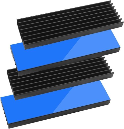 Tuloka ヒートシンク 導熱接着シート4pcs付き 2018