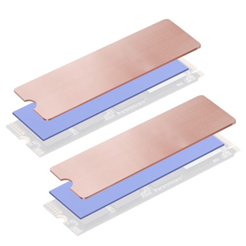 Mauknci m.2 ヒートシンク 銅 薄型 HTM2SK-2P 2022