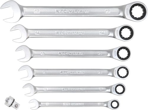 京都機械工具(KTC) ラチェットコンビネーションレンチ セット MSR1A-7P