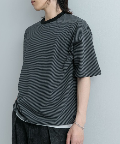 センスオブプレイス(SENSE OF PLACE) ユニセックス ドローコードツキアソートTシャツ 5分袖