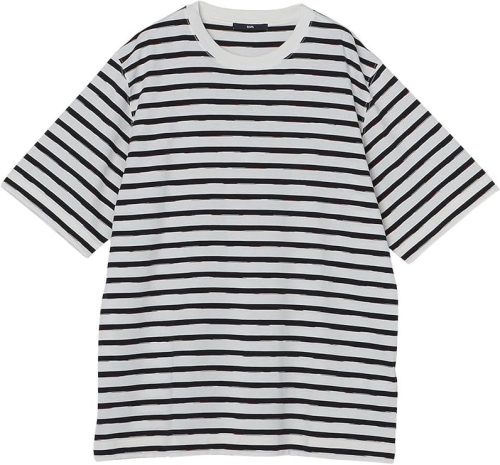 シップス(SHIPS) カスリ マルチ ボーダー Tシャツ